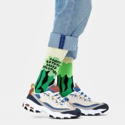 Αγορά 😉 Κάλτσες Happy 🧦 Socks Adopt Nature Based Solutions Unisex Κάλτσες MULTICOLOUR 🛒 -Jack-Jones Κατάστημα happy socks adopt nature based solutions sock 2