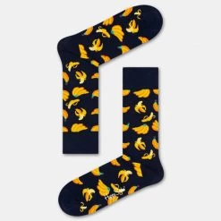 Ολοκαίνουργιο 🎉 Κάλτσες Happy 🧦 Socks Banana Unisex 🧦 Socks Multicolour 😉