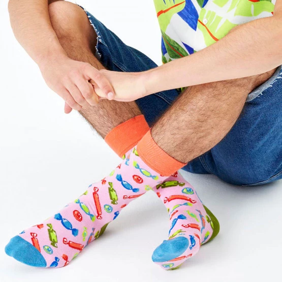 Best Pirce 🔔 Κάλτσες Happy 🧦 Socks 🍬 Candy Κάλτσες MULTICOLOUR ✨ 2 Best Pirce 🔔 Κάλτσες Happy 🧦 Socks 🍬 Candy Κάλτσες MULTICOLOUR ✨ - Image 2