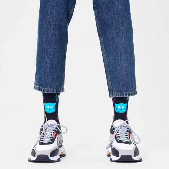 Best Pirce 👏 Κάλτσες Happy 🧦 Socks Cat Unisex Κάλτσες MULTICOLOUR 👏 3 Best Pirce 👏 Κάλτσες Happy 🧦 Socks Cat Unisex Κάλτσες MULTICOLOUR 👏 - Image 3