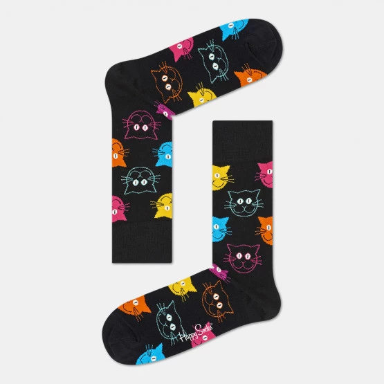 Best Pirce 👏 Κάλτσες Happy 🧦 Socks Cat Unisex Κάλτσες MULTICOLOUR 👏 1 Best Pirce 👏 Κάλτσες Happy 🧦 Socks Cat Unisex Κάλτσες MULTICOLOUR 👏