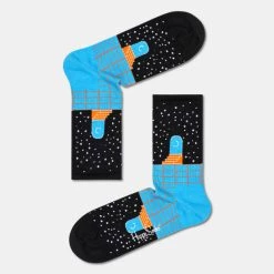 Καλύτερη πώληση 🛒 Κάλτσες Happy 🧦 Socks Future Unknown Unisex Κάλτσες MULTICOLOUR 😉