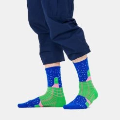 ΧΟΝΔΡΙΚΟ ΕΜΠΟΡΙΟ 🛒 Κάλτσες Happy 🧦 Socks Future Unknown Unisex Κάλτσες MULTICOLOUR 😉 -Jack-Jones Κατάστημα happy socks future unknown 3 4 crew sock 7