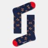 Συμφωνίες 😉 Κάλτσες Happy 🧦 Socks Gingerbread Unisex Κάλτσες Multicolour ⌛