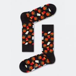 Πολύ καλή προσφορά 🥰 Κάλτσες Happy 🧦 Socks Hamburger Sock MULTICOLOR 🎁
