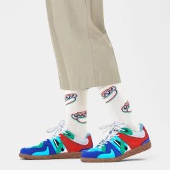 Τοπ 10 😀 Κάλτσες Happy 🧦 Socks Hot 🐶 Dog Unisex Κάλτσες MULTICOLOUR 🎁 -Jack-Jones Κατάστημα happy socks hot dog sock 2