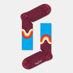 Καλύτερες κριτικές για ✔️ Κάλτσες Happy 🧦 Socks Jumbo Wave Unisex Κάλτσες MULTICOLOUR 💯