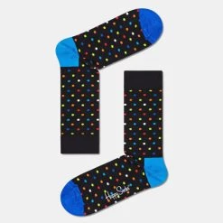 Φτηνός 😀 Κάλτσες Happy 🧦 Socks Mini Dot Unisex Κάλτσες Multicolour 🔥