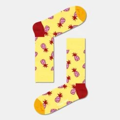 Καλύτερες κριτικές για 🥰 Κάλτσες Happy 🧦 Socks Pineapple Unisex Κάλτσες MULTICOLOUR 💯
