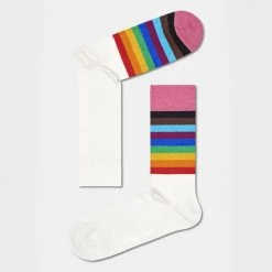 Προώθηση 🌟 Κάλτσες Happy 🧦 Socks Pride Rainbow Unisex Κάλτσες Multicolour 😀