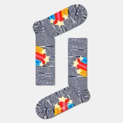 Καλύτερη πώληση 😍 Κάλτσες Happy 🧦 Socks Shooting Stars Unisex Κάλτσες Multicolour ⌛