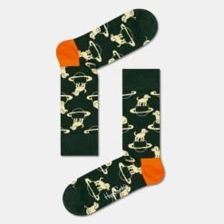 Εκπτωση 🧨 Κάλτσες Happy 🧦 Socks Space 🐶 Dog Unisex Κάλτσες MULTICOLOUR 😍