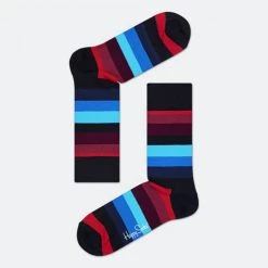 Κουπόνι 🔥 Κάλτσες Happy 🧦 Socks Stripe MULTICOLOR 😍