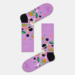 Προώθηση 😍 Κάλτσες Happy 🧦 Socks The Milky Way Unisex Κάλτσες MULTICOLOUR ❤️