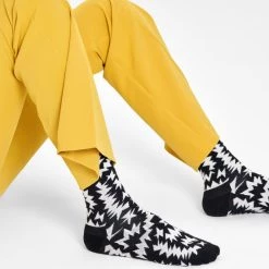 Τοπ 10 😍 Κάλτσες Happy 🧦 Socks Zigzag Unisex Κάλτσες MULTICOLOUR 👍 -Jack-Jones Κατάστημα happy socks zigzag sock 2