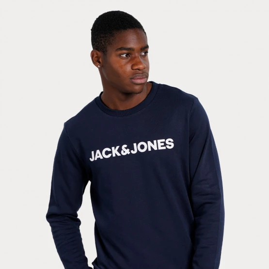 Κουπόνι ⭐ Φούτερ Jack & Jones Jaclounge O-Neck Ανδρική Μπλούζα Φούτερ NAVY BLAZER ✨ 3 Κουπόνι ⭐ Φούτερ Jack & Jones Jaclounge O-Neck Ανδρική Μπλούζα Φούτερ NAVY BLAZER ✨ - Image 3