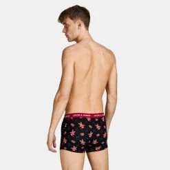 Προώθηση 🔥 Εσώρουχα Jack & Jones Jacvixen Giftbox Ανδρικό Σετ Μποξεράκι & 2-Pack Κάλτσες Black 🛒 -Jack-Jones Κατάστημα jack jones jacvixen giftbox 4