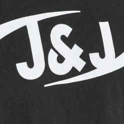 Κουπόνι ❤️ T-Shirts | Μπλούζα κοντό μανίκι Jack & Jones Ανδρικό T-Shirt Black 🛒 -Jack-Jones Κατάστημα jack jones jcoair tee ss crew neck sn 10