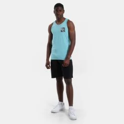 Best Pirce 💯 Αμάνικα T-shirts Jack & Jones Ανδρική Αμάνική Μπλούζα Marine Blue ⌛ -Jack-Jones Κατάστημα jack jones jconights tank top 11