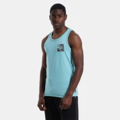 Best Pirce 💯 Αμάνικα T-shirts Jack & Jones Ανδρική Αμάνική Μπλούζα Marine Blue ⌛