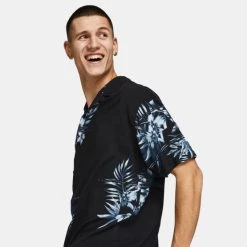 ΧΟΝΔΡΙΚΟ ΕΜΠΟΡΙΟ 🤩 Κοντομάνικα Πουκάμισα Jack & Jones Tropical Ανδρικό Κοντομάνικο Πουκάμισο ASPHALT 💯 -Jack-Jones Κατάστημα jack jones jcoreggie staycay aop resort shirt ss 6