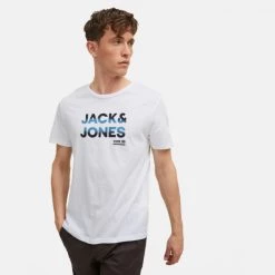 Flash Sale ✔️ T-Shirts | Μπλούζα κοντό μανίκι Jack & Jones Ανδρικό T-Shirt WHITE 🔔 8 Flash Sale ✔️ T-Shirts | Μπλούζα κοντό μανίκι Jack & Jones Ανδρικό T-Shirt WHITE 🔔 -Jack-Jones Κατάστημα jack jones jcoseth tee ss crew neck ln 6