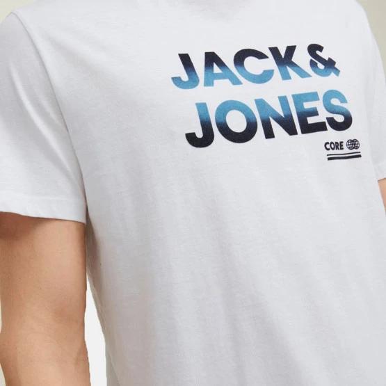 Flash Sale ✔️ T-Shirts | Μπλούζα κοντό μανίκι Jack & Jones Ανδρικό T-Shirt WHITE 🔔 4 Flash Sale ✔️ T-Shirts | Μπλούζα κοντό μανίκι Jack & Jones Ανδρικό T-Shirt WHITE 🔔 - Image 4