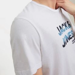 Flash Sale ✔️ T-Shirts | Μπλούζα κοντό μανίκι Jack & Jones Ανδρικό T-Shirt WHITE 🔔 10 Flash Sale ✔️ T-Shirts | Μπλούζα κοντό μανίκι Jack & Jones Ανδρικό T-Shirt WHITE 🔔 -Jack-Jones Κατάστημα jack jones jcoseth tee ss crew neck ln 8