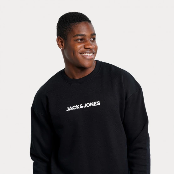 Flash Sale 👏 Φούτερ Jack & Jones Ανδρική Μπλούζα Φούτερ Black 💯 3 Flash Sale 👏 Φούτερ Jack & Jones Ανδρική Μπλούζα Φούτερ Black 💯 - Image 3