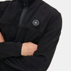 Ολοκαίνουργιο ✨ Φούτερ Jack & Jones Tech Polar Ανδρική Μπλούζα Φούτερ Black 🔔 -Jack-Jones Κατάστημα jack jones jcotech polar sweat high neck 13