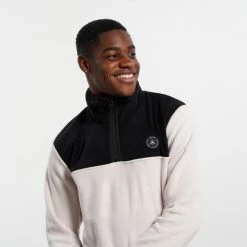 Η καλύτερη συμφωνία 🛒 Φούτερ Jack & Jones Tech Polar Ανδρική Μπλούζα Φούτερ MOONBEAM 👏 -Jack-Jones Κατάστημα jack jones jcotech polar sweat high neck 2