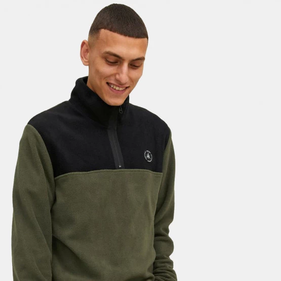 Best Pirce 😀 Φούτερ Jack & Jones Tech Polar Ανδρική Μπλούζα Φούτερ Forest Night 🎉 3 Best Pirce 😀 Φούτερ Jack & Jones Tech Polar Ανδρική Μπλούζα Φούτερ Forest Night 🎉 - Image 3