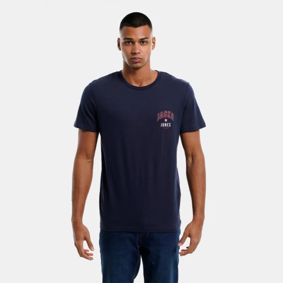 Εκπτωση 🤩 T-Shirts | Μπλούζα κοντό μανίκι Jack & Jones Ανδρικό T-Shirt Navy Blazer 🔔 1 Εκπτωση 🤩 T-Shirts | Μπλούζα κοντό μανίκι Jack & Jones Ανδρικό T-Shirt Navy Blazer 🔔