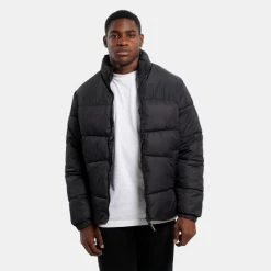 Flash Sale 😍 Μπουφάν Jack & Jones Ανδρικό Puffer Μπουφάν Black 😉 -Jack-Jones Κατάστημα jack jones jjchili puffer collar sn 8