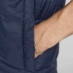 Best Pirce 🥰 Αμάνικα Μπουφάν Jack & Jones Ανδρικό Αμάνικο Μπουφάν NAVY BLAZER 🔥 -Jack-Jones Κατάστημα jack jones jjeace bodywarmer collar noos 4
