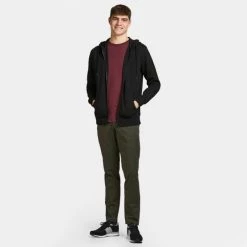 Αγορά 👍 Ζακέτες Jack & Jones Ανδρική Ζακέτα Black 🥰 9 Αγορά 👍 Ζακέτες Jack & Jones Ανδρική Ζακέτα Black 🥰 -Jack-Jones Κατάστημα jack jones jjebasic sweat zip hood noos 4