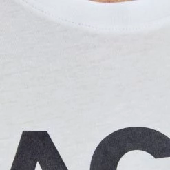 Καλύτερη πώληση 👍 T-Shirts | Μπλούζα κοντό μανίκι Jack & Jones Logo Ανδρικό T-shirt WHITE 😍 -Jack-Jones Κατάστημα jack jones jjecorp logo tee ss o neck noos 8