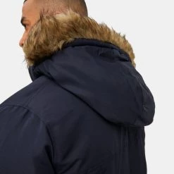 Νέος 😍 Παρκά Jack & Jones Craft Parka Ανδρικό Μπουφάν NAVY BLAZER 🌟 -Jack-Jones Κατάστημα jack jones jjecraft parka sn 3