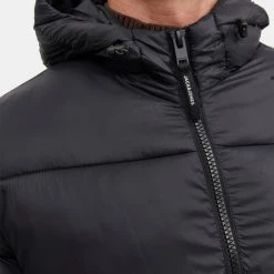 Καλύτερες κριτικές για 👏 Μπουφάν Jack & Jones Long Puffer Ανδρικό Μπουφάν BLACK 🥰 -Jack-Jones Κατάστημα jack jones jjehero long puffer sn 2