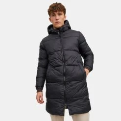 Καλύτερες κριτικές για 👏 Μπουφάν Jack & Jones Long Puffer Ανδρικό Μπουφάν BLACK 🥰