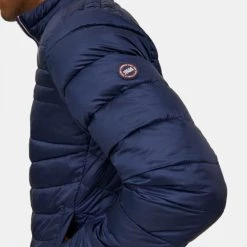 Το φθηνότερο 🛒 Μπουφάν Jack & Jones Ανδρικό Μπουφάν NAVY BLAZER 😍 -Jack-Jones Κατάστημα jack jones jjehero puffer collar noos 7