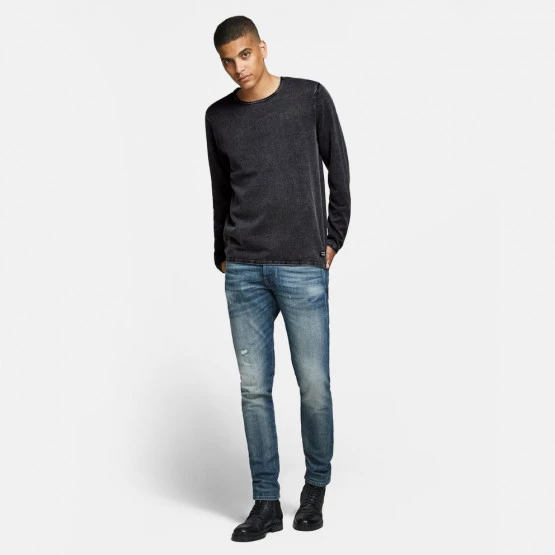 Νέος 🧨 Πλεκτά Jack & Jones Crew Neck Noos Ανδρική Μπλούζα με Μακρύ Μανίκι Caviar 😍 5 Νέος 🧨 Πλεκτά Jack & Jones Crew Neck Noos Ανδρική Μπλούζα με Μακρύ Μανίκι Caviar 😍 - Image 5