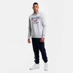 Flash Sale ⭐ Μπλούζες με Κουκούλα Jack & Jones Sweat Ανδρική Μπλούζα με Κουκούλα LIGHT GREY MELANGE ❤️ -Jack-Jones Κατάστημα jack jones jjelogo sweat hood 2 col 22 23 noos 3