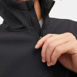 Καλύτερη πώληση 💯 Μπουφάν Jack & Jones Ανδρικό Μπουφάν BLACK 👍 -Jack-Jones Κατάστημα jack jones jjemarvin hood softshell noos 3