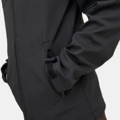 Καλύτερη πώληση 💯 Μπουφάν Jack & Jones Ανδρικό Μπουφάν BLACK 👍 -Jack-Jones Κατάστημα jack jones jjemarvin hood softshell noos 4