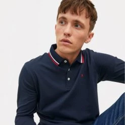 Τοπ 10 ⭐ Πόλο Τ-shirts Jack & Jones Jjepaulos Ανδρικό Πόλο T-shirt NAVY BLAZER 🔔 -Jack-Jones Κατάστημα jack jones jjepaulos polo ls noos 2