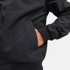 Προϋπολογισμός 🧨 Μπουφάν Jack & Jones Jjerush Ανδρικό Μπουφάν Black 😀 -Jack-Jones Κατάστημα jack jones jjerush hood bomber noos 10