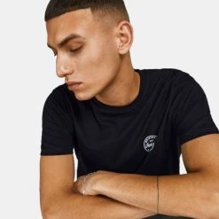 Προώθηση 🧨 T-Shirts | Μπλούζα κοντό μανίκι Jack & Jones Ανδρικό T-shirt BLACK 👏 8 Προώθηση 🧨 T-Shirts | Μπλούζα κοντό μανίκι Jack & Jones Ανδρικό T-shirt BLACK 👏 -Jack-Jones Κατάστημα jack jones jjeshark tee ss crew neck noos 2