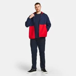 Εκπτωση 😀 T-Shirts | Μπλούζα κοντό μανίκι Jack & Jones Crew Neck Plus Size Ανδρικό T-shirt NAVY BLAZER 🧨 -Jack-Jones Κατάστημα jack jones jjeshark tee ss crew neck noos pls 6