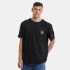 Εξοδος ❤️ T-Shirts | Μπλούζα κοντό μανίκι Jack & Jones Crew Neck Plus Size Ανδρικό T-shirt Black ⭐